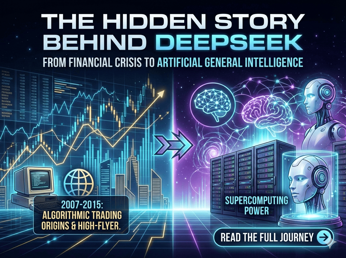 The Hidden Story Behind DeepSeek: From Algorithmic Trading to Artificial Intelligence